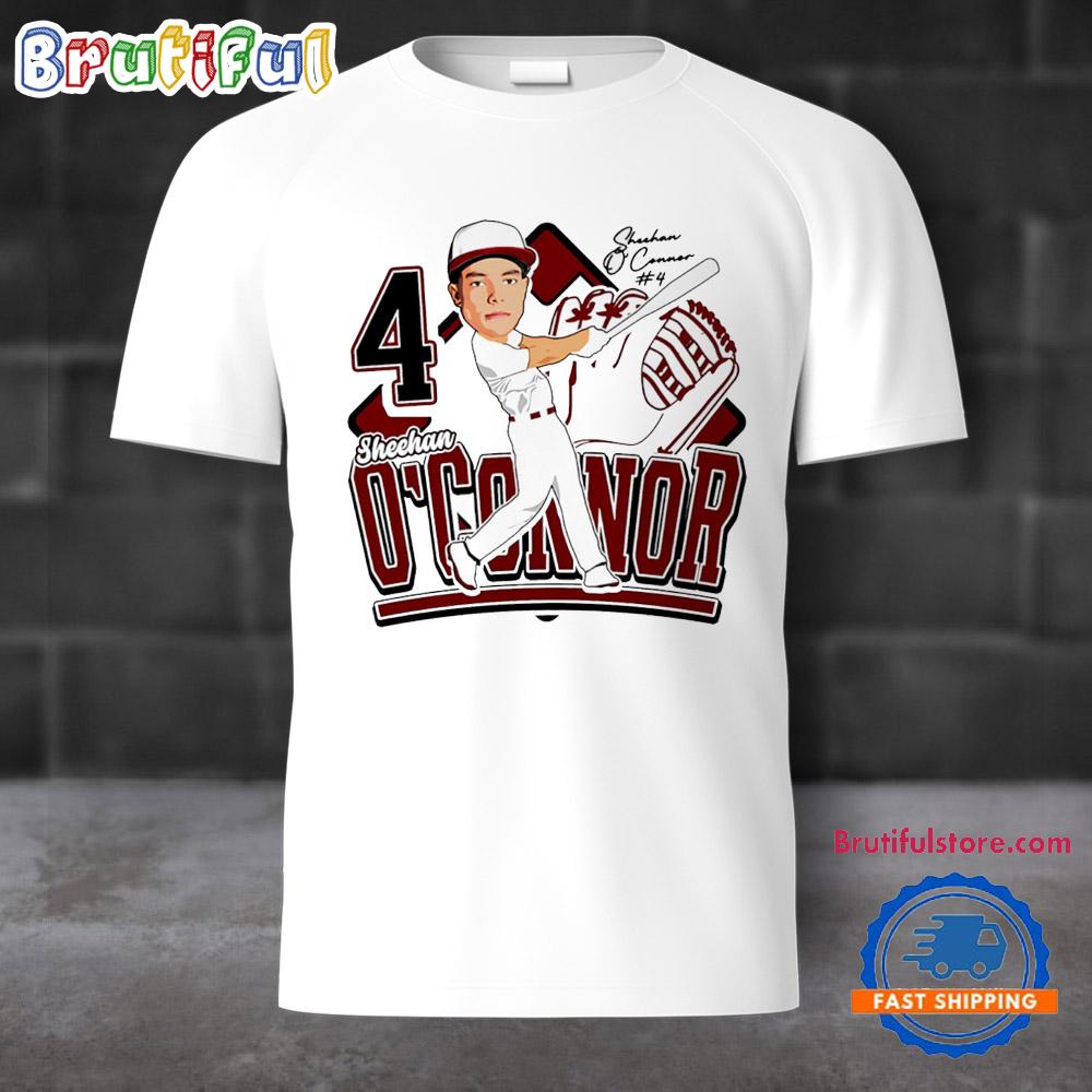 Sheehan O’Connor New Mexico State Baseball Caricature ’25 T Shirt