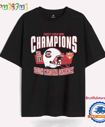 South Carolina Gamecock Cheez-It Citrus Bowl Champions 2024 T Shirt