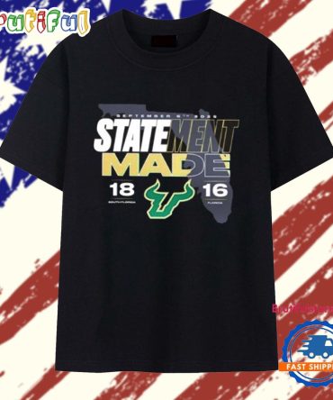 South Florida Bulls Vs Florida Gators 18-16 Score 2025 T Shirt