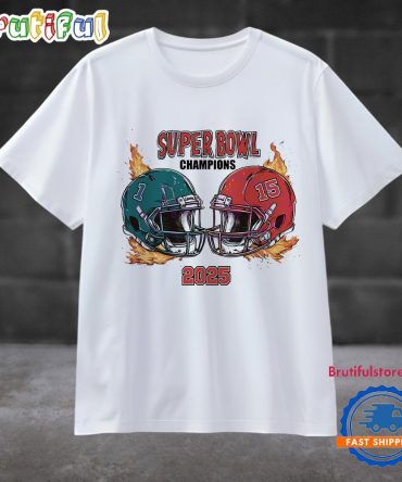 Super Bowl Champions 2025 Who Win T Shirt