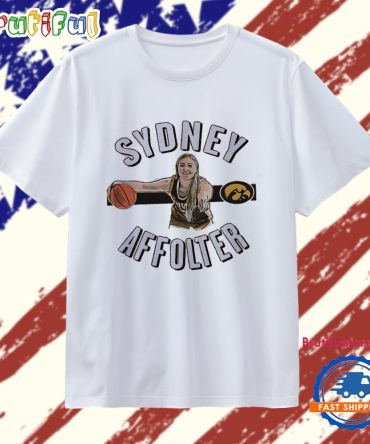 Sydney Affolter Cartoon Iowa Hawkeyes T Shirt