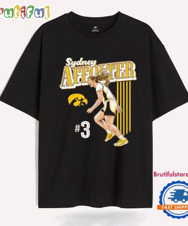 Sydney Affolter Iowa Hawkeyes Cartoon T Shirt