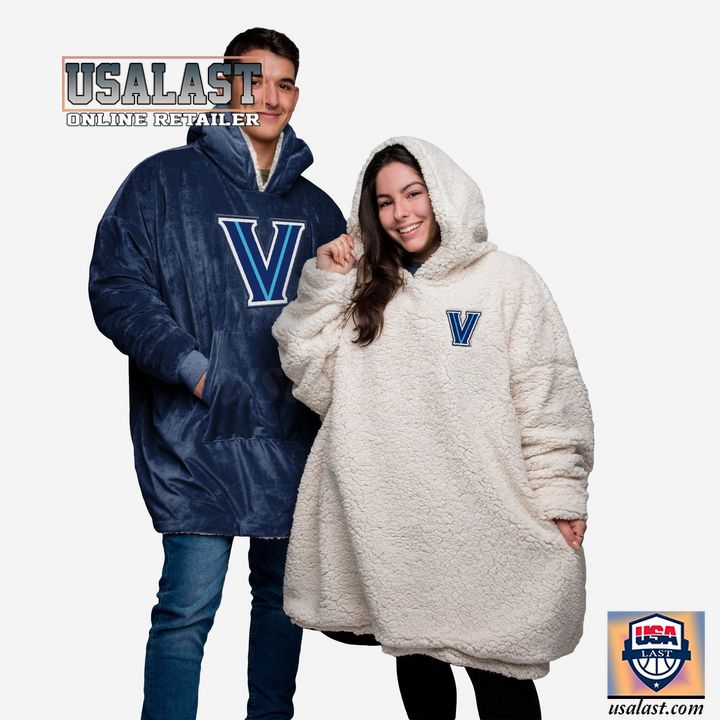 Villanova Wildcats Ncaa Blanket Hoodie Hoodie Blanket - Image 2