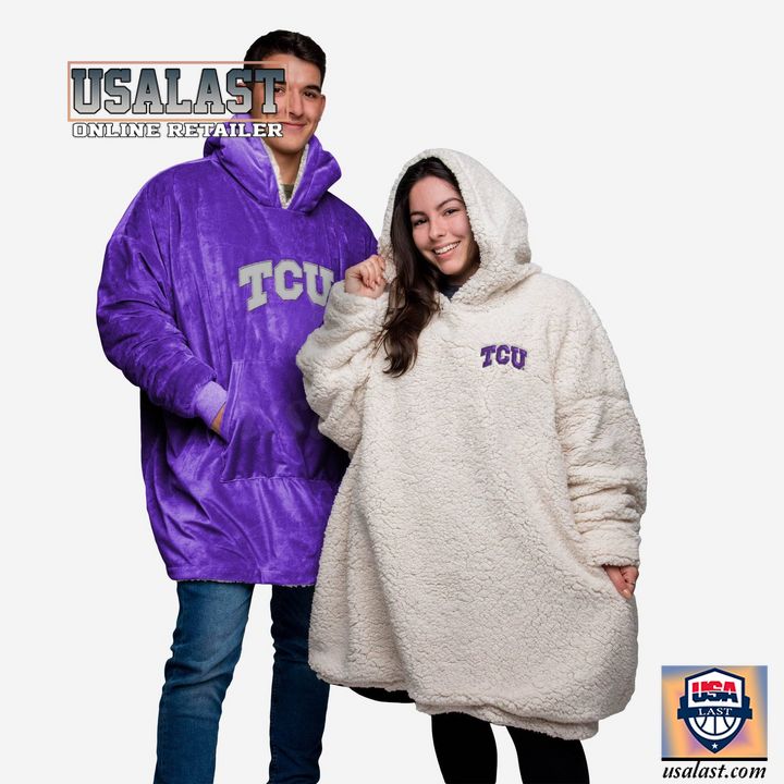 Tcu Horned Frogs Wearable Blanket Sweatshirt - Image 2