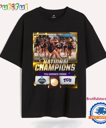 Tcu Horned Frogs 2025 Ncaa Women'S Beach Volleyball National Champions T Shirt