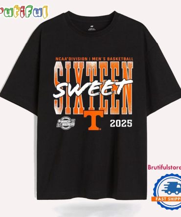 Tennessee Volunteers 2025 March Madness Sweet 16 T Shirt