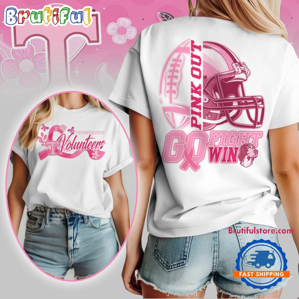 Tennessee Volunteers Tackle Breast Cancer Unisex T Shirt