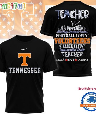 Tennessee Volunteers Teacher Pride 2025 Unisex 3D Shirt