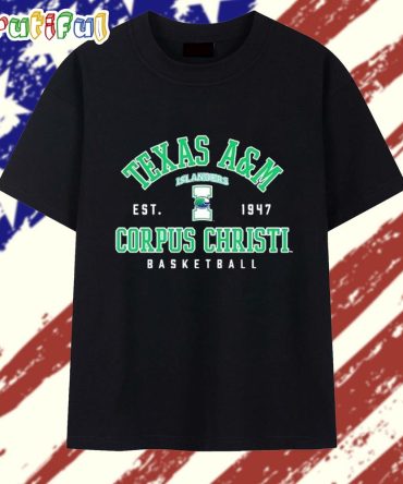 Texas A&M Corpus Christi Basketball Est 1947 Logo T Shirt
