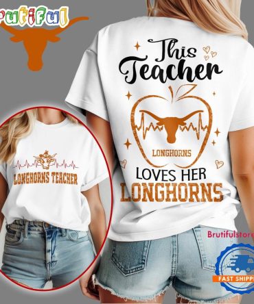 Texas Longhorns Teacher Appreciation Month Vintage T Shirt