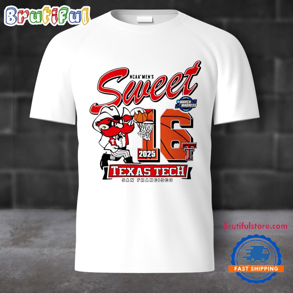 Texas Tech Basketball 2025 Sweet 16 Dunk On You T Shirt