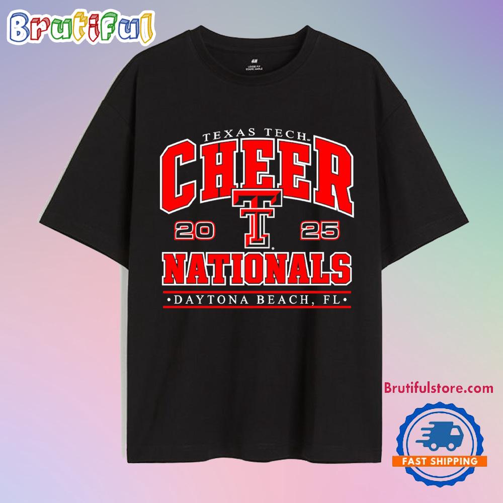 Texas Tech Cheer Nationals 2025 Daytona Beach T Shirt