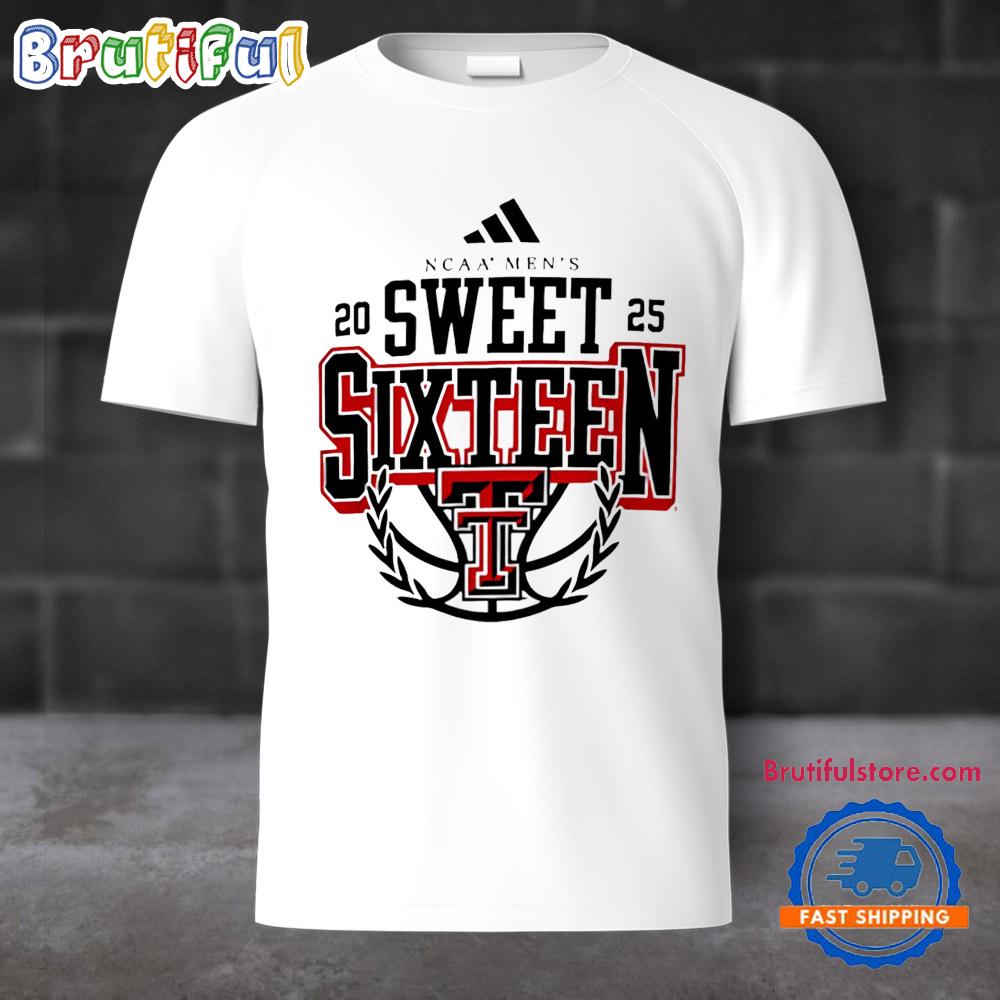 Texas Tech Men Basketball Sweet 16 2025 Locker Room T Shirt