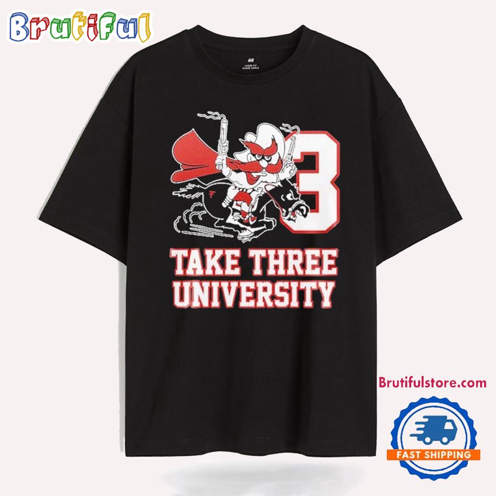 Texas Tech Red Raiders Take Three University Wreck’Em T Shirt