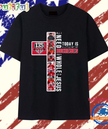The Buckeyes Football 135Th Anniversary 1890-2025 T Shirt