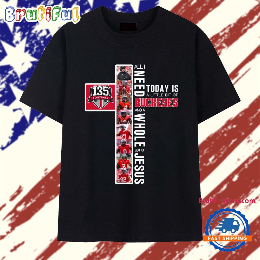 The Buckeyes Football 135Th Anniversary 1890-2025 T Shirt