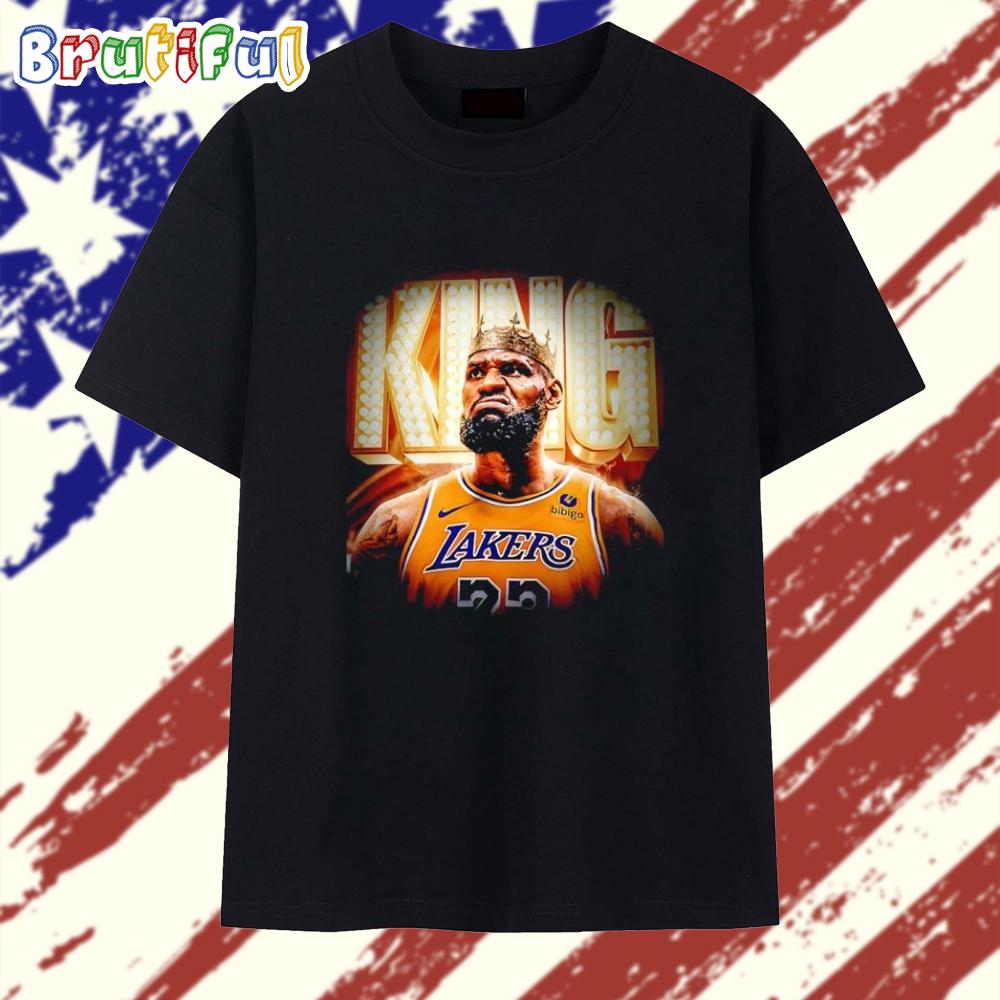 The King Lebron James T Shirt