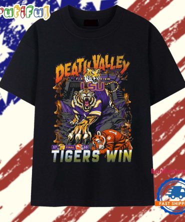 Tigers Win Lsu Beats Clemson On The Road To Open The Season 2025 T Shirt