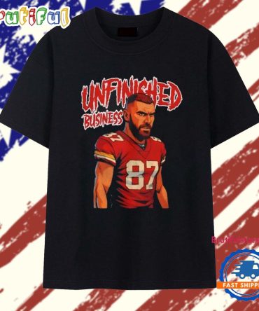 Travis Kelce Unfinished Business T Shirt