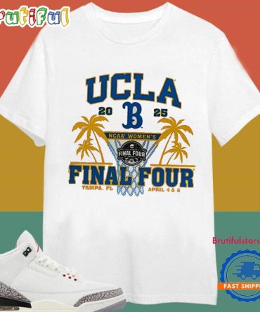 Ucla Bruins 2025 Ncaa Womens Basketball Final Four Logo T Shirt