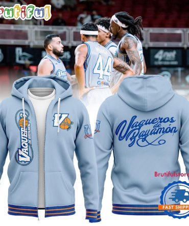 Vaqueros De Bayamon Bsn La Final 2025 Basketball Zip Hoodie