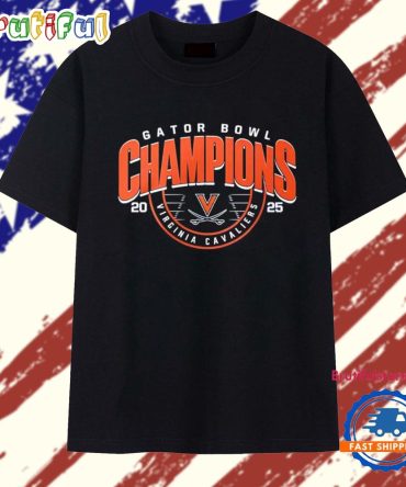 Virginia Cavaliers Gator Bowl Champions 2025 T Shirt
