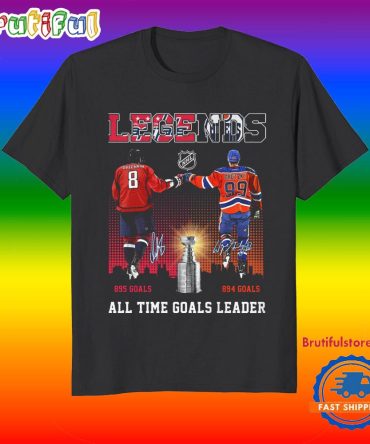 Washington Capitanls Alexander Ovechkin Nhl All Time Goals 2025 T Shirt