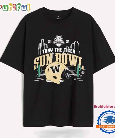 Washington Huskies 2024 Sun Bowl Helmet T Shirt