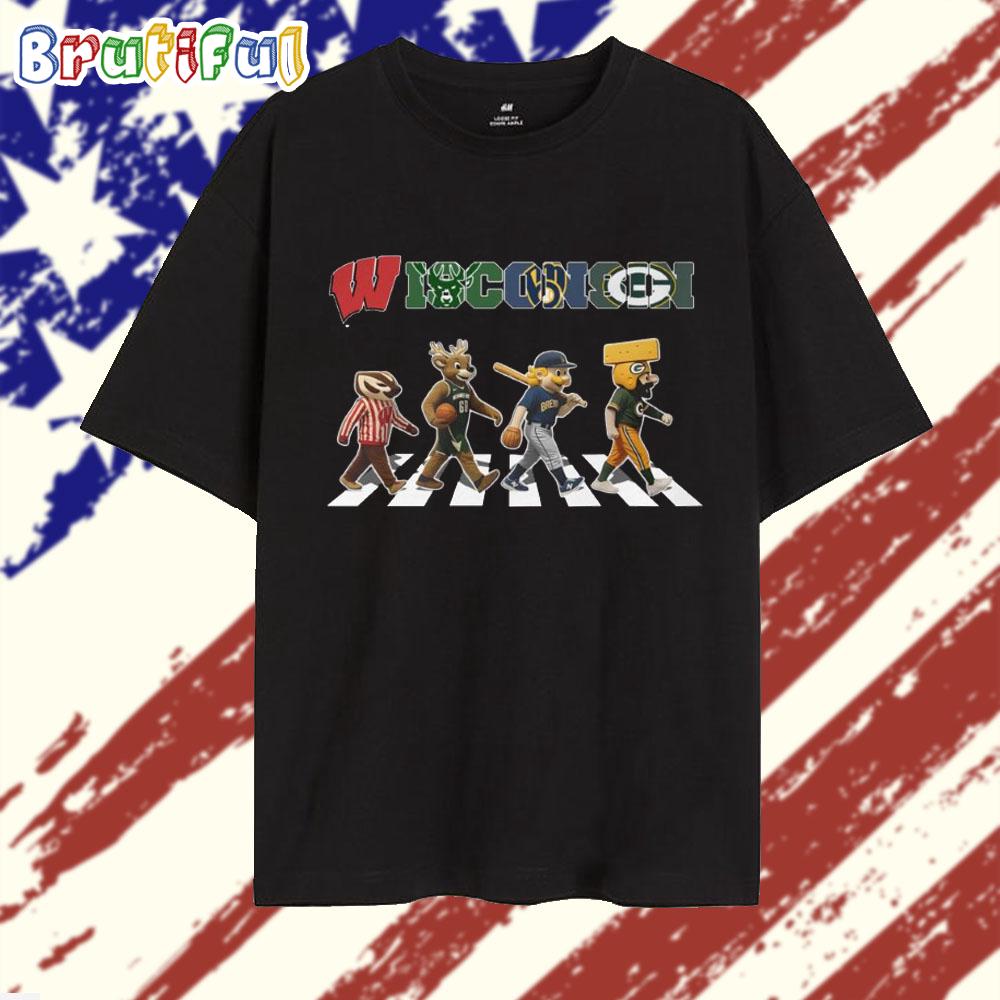 Wisconsin Sporty Mascot 2025 New T Shirt
