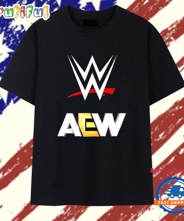Wrestlers’ Wwe Vs. Aew T Shirt