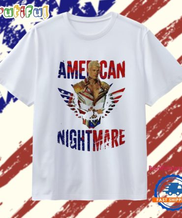 Wwe Superstar Cody Rhodes American Nightmare T Shirt