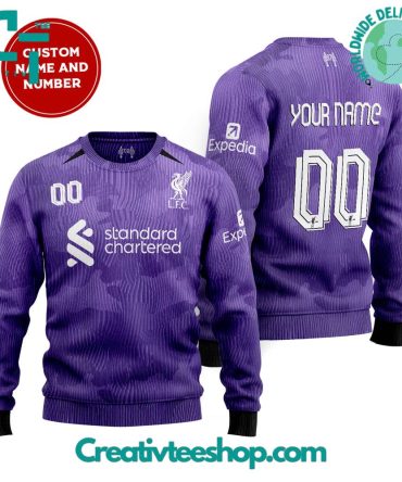 Liverpool Third Kits Personalized Sweater