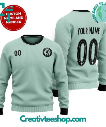 Chelsea Third Kits Personalized Sweater