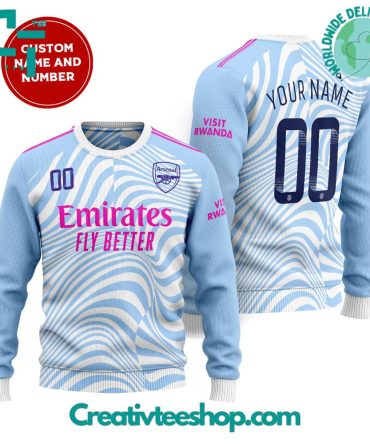 Arsenal X Stella Mccartney Personalized Sweater