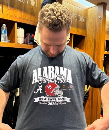 Alabama Crimson Tide College Football Playoff 2026 Rose Bowl Shirt
