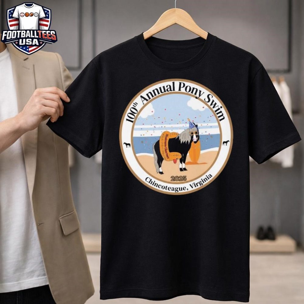 100Th Annual Pony Swim Chincoteague Virginia 2025 Unisex Shirt