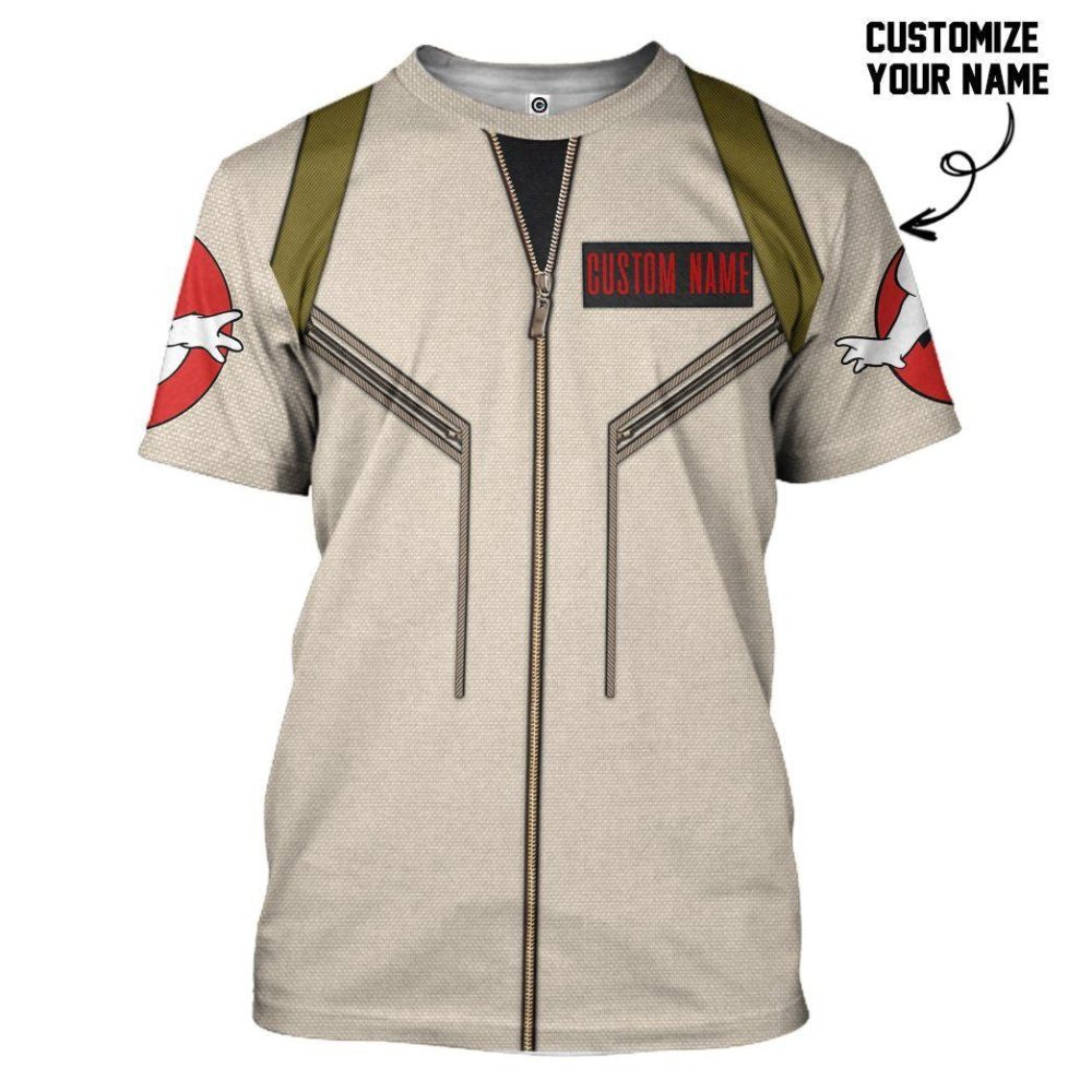 Personalized Custom Name 3D Ghostbusters Venkman Hero Tshirt Hoodie Qt307075 - Image 3