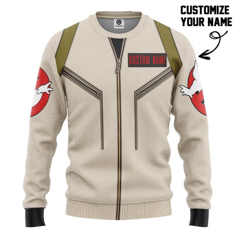 Personalized Custom Name 3D Ghostbusters Venkman Hero Tshirt Hoodie Qt307075 - Image 2