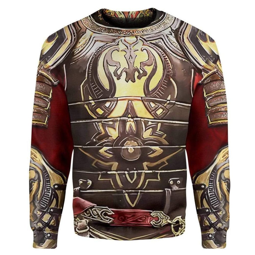 King Theoden Custom Cosplay Costume Tshirt Zip Hoodie Sweatshirt Qt301082Hf - Image 2