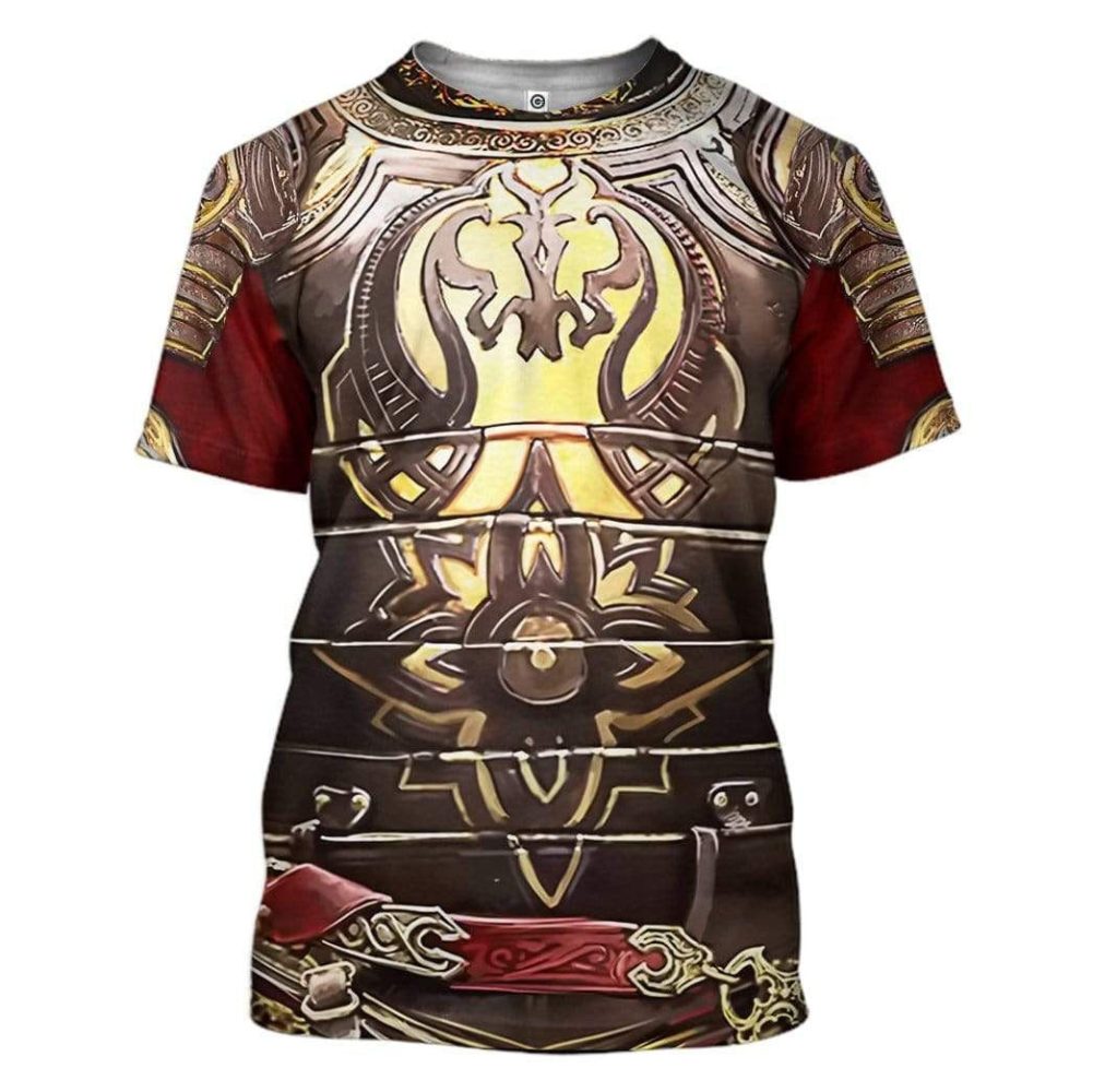 King Theoden Custom Cosplay Costume Tshirt Zip Hoodie Sweatshirt Qt301082Hf - Image 3