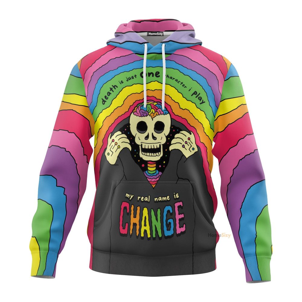 My Real Name Is Change Custom Hoodie Qt305265Hf