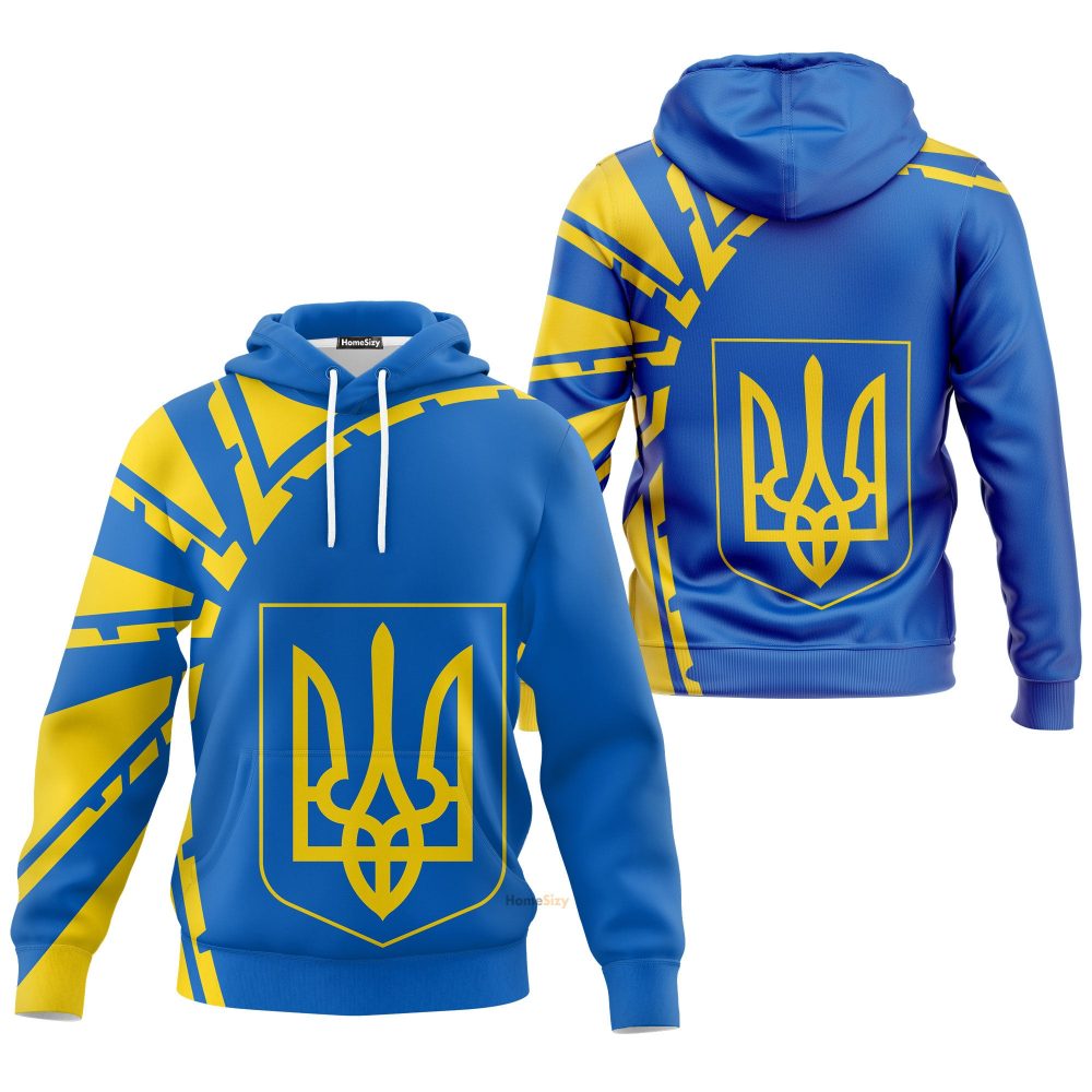 Ukraine Hoodie Fuck Putin We Stand With Ukraine Merchandise For 2022 Qt302420Hf - Image 3