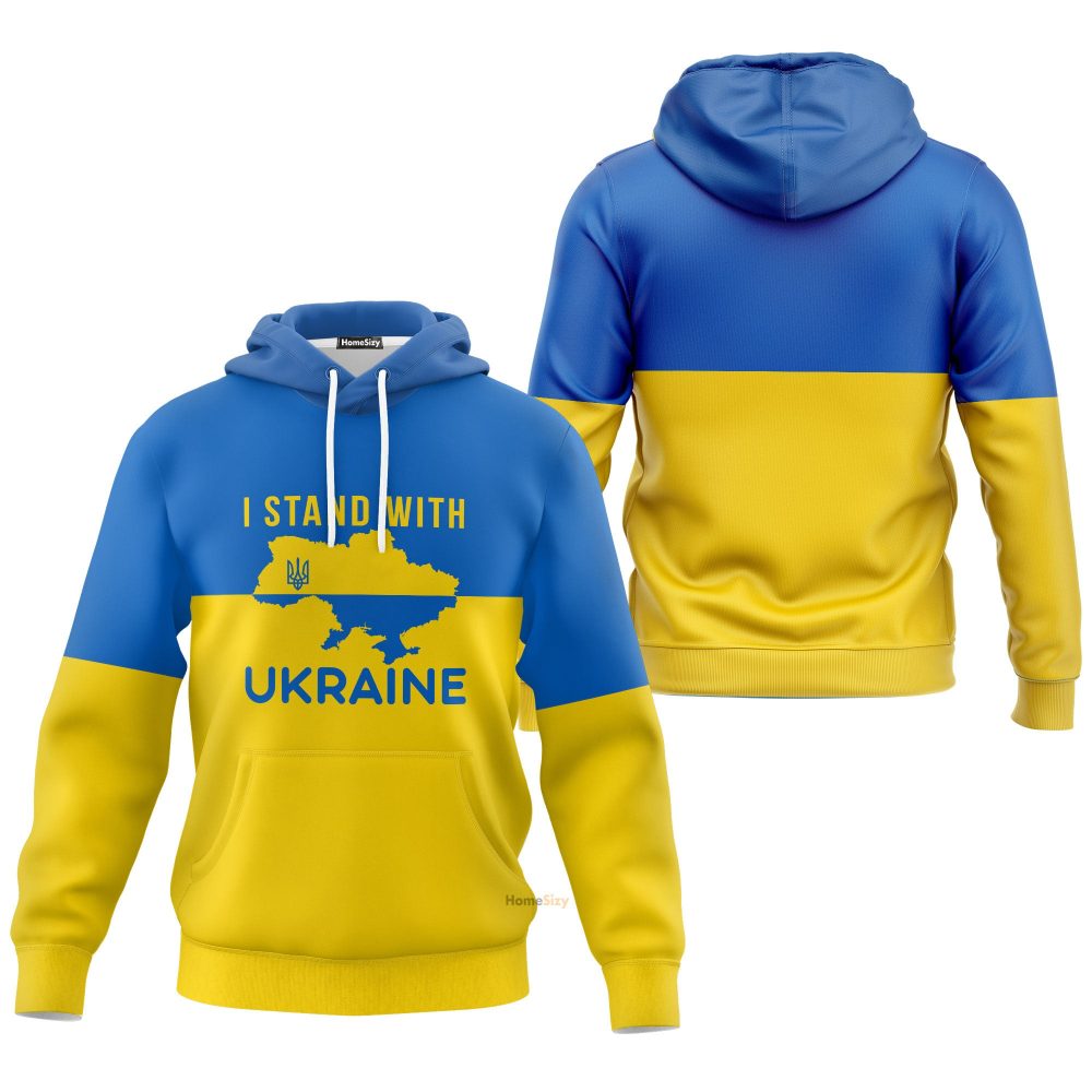 Ukraina Hoodie Puck Putin Support Ukrainian Merchandise Qt302072Hf - Image 3