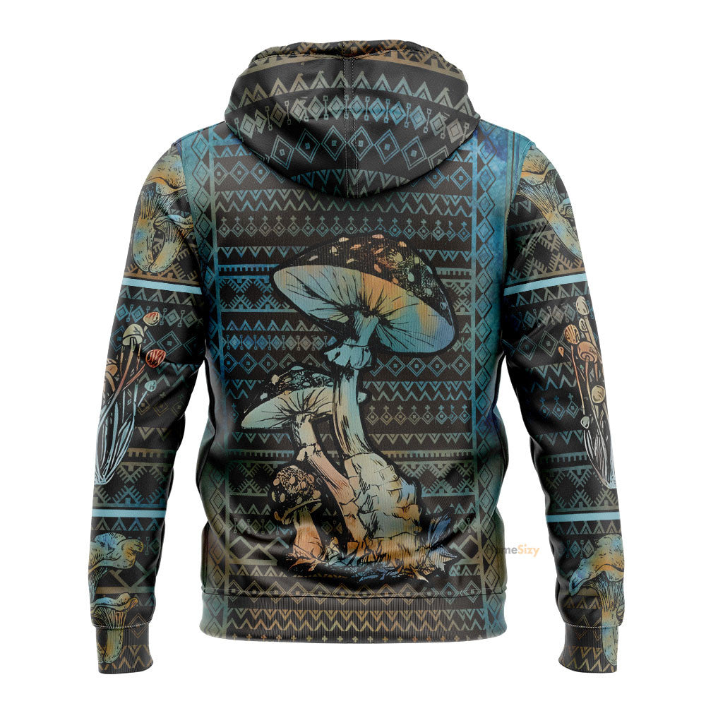 Mushroom - Custom 3D Hoodie Qt305493 - Image 2