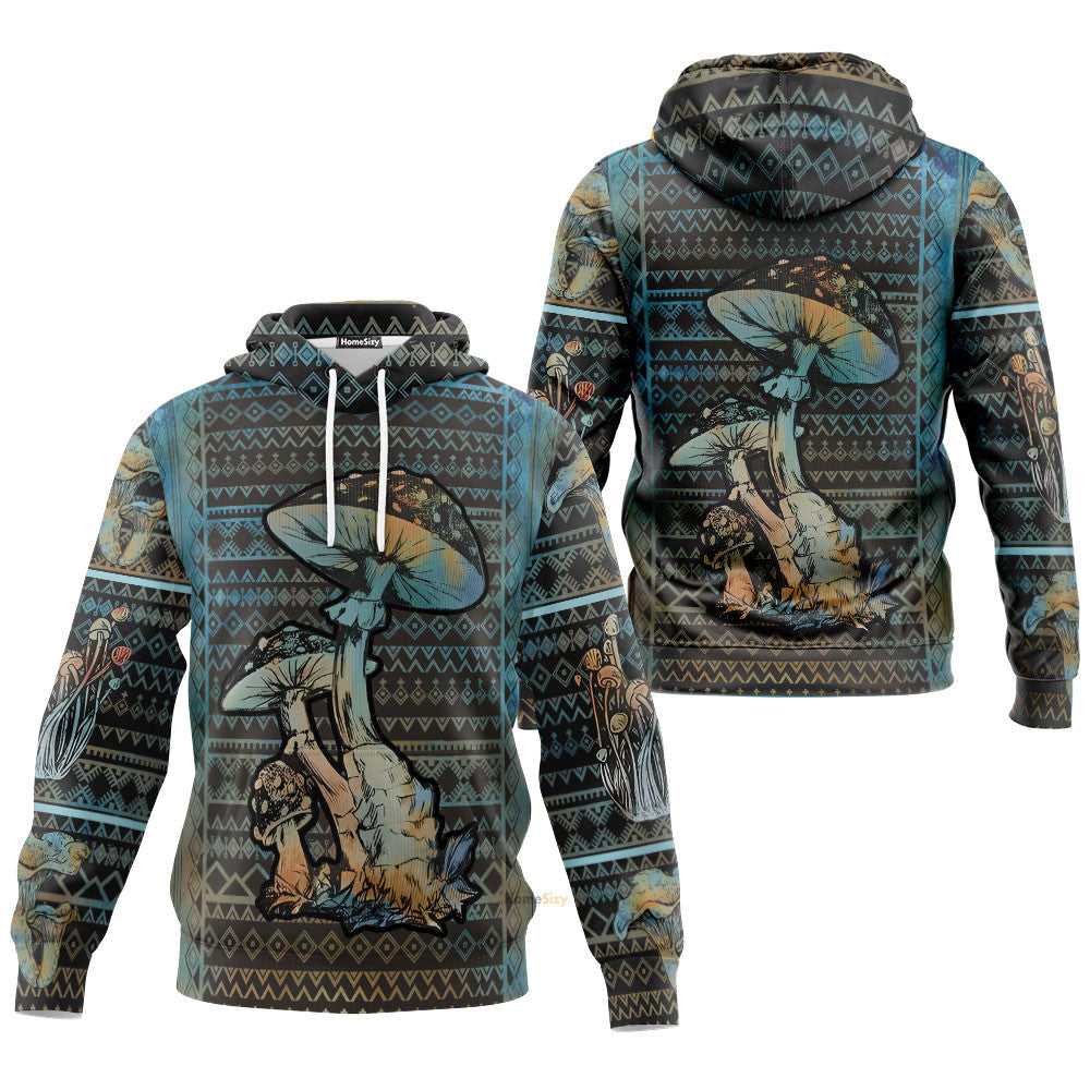 Mushroom - Custom 3D Hoodie Qt305493 - Image 3