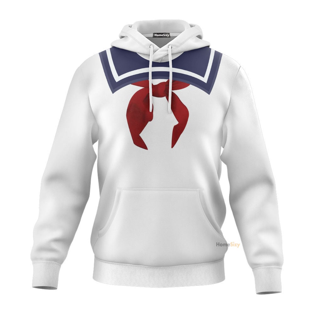 Ghostbusters Stay Puft Marshmallow Man Custom Cosplay Costume Hoodie Qt205198Hf