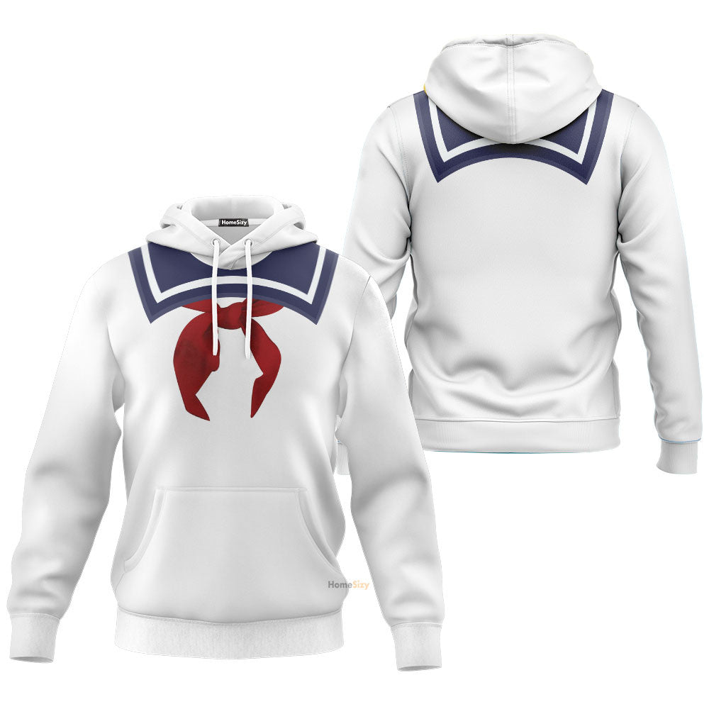 Ghostbusters Stay Puft Marshmallow Man Custom Cosplay Costume Hoodie Qt205198Hf - Image 3