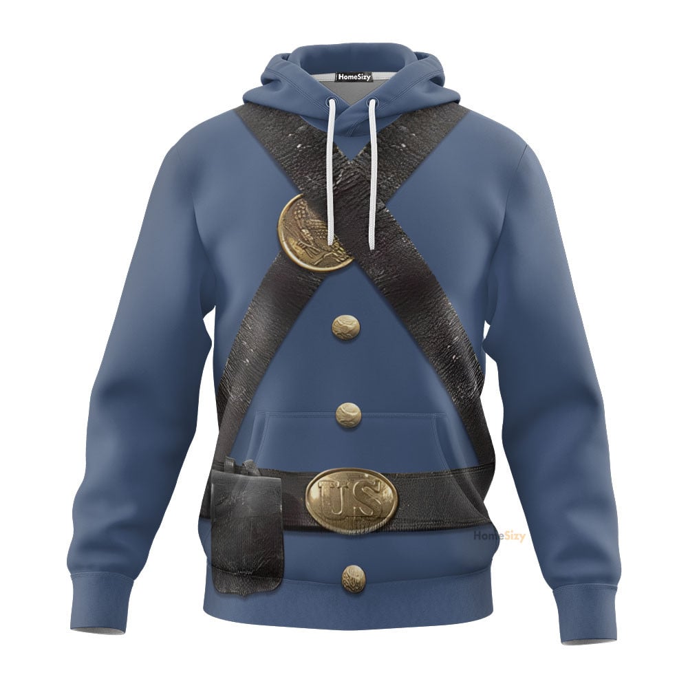 Uniform Infantry Of The Union Army 3D Custom Cosplay Costume Hoodie Qt210143Hf