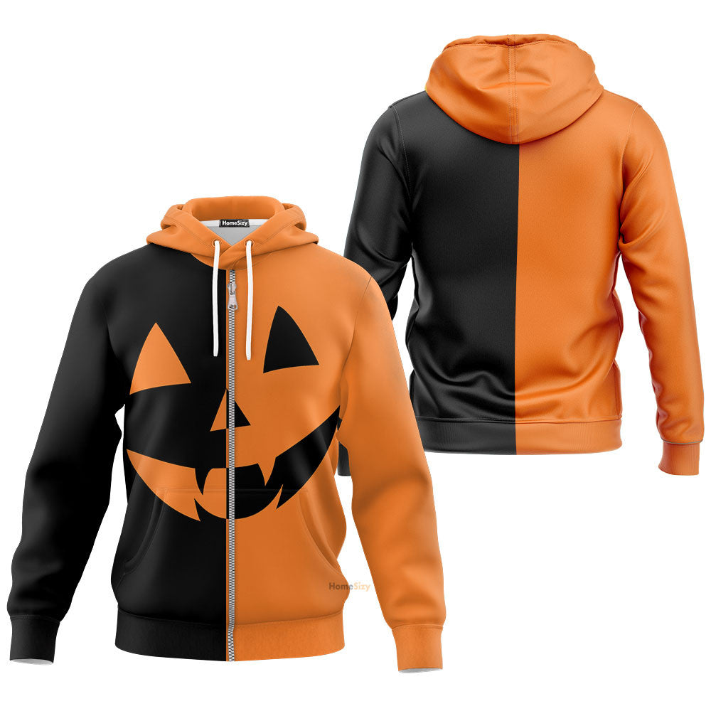 Pumpkin Halloween - 3D Hoodie Qt305864Hf - Image 2