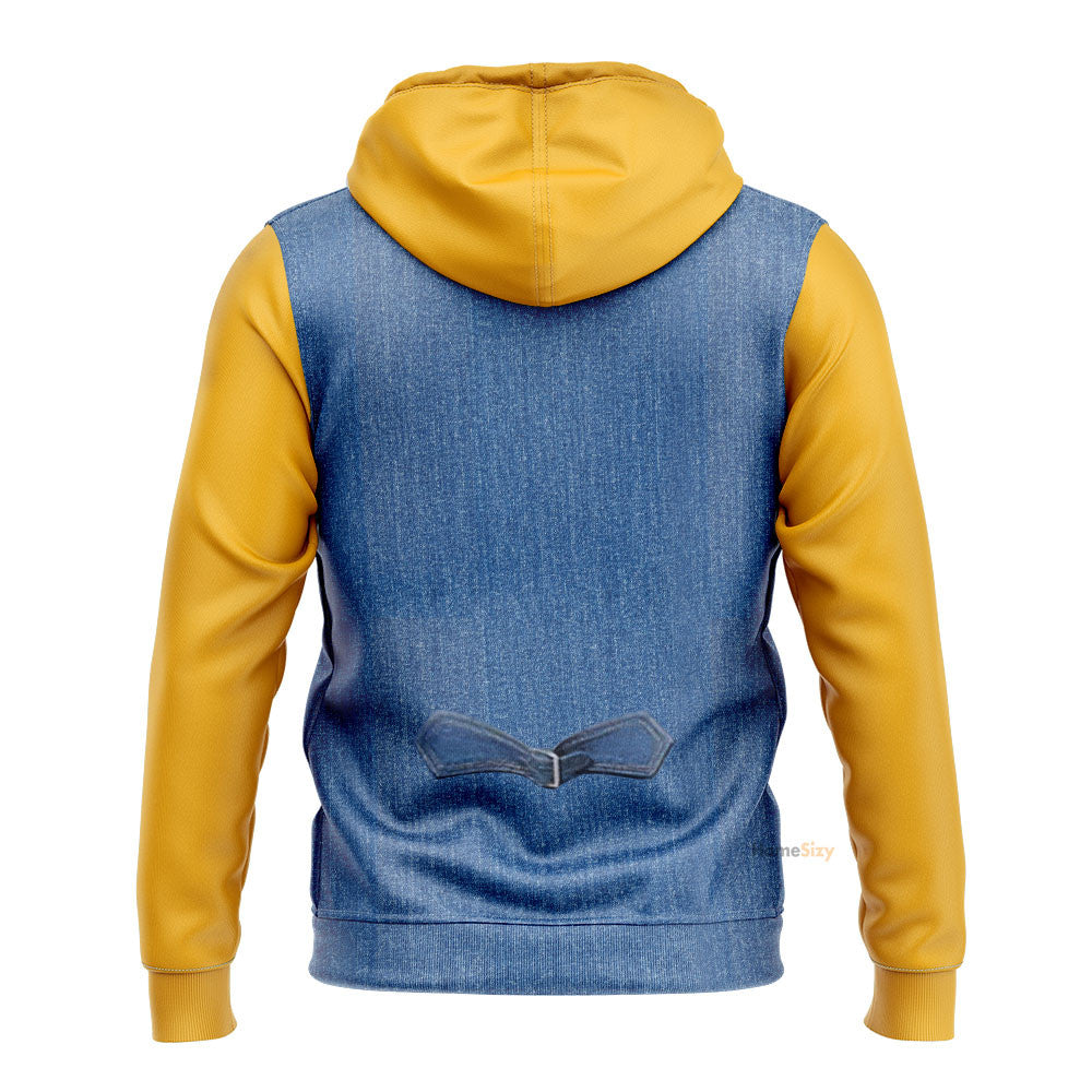 Stth Dustin Henderson Cosplay Costume Hoodie Qt206063Tf - Image 3